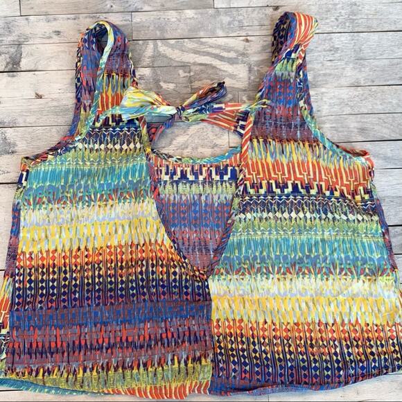 Love Squared BOHO TIE BACK TOP SIZE Medium - Picture 3 of 7